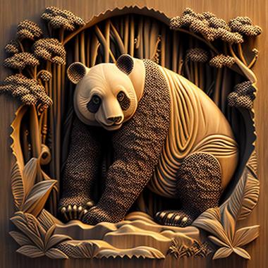 3D model Mei Xiang famous animal (STL)